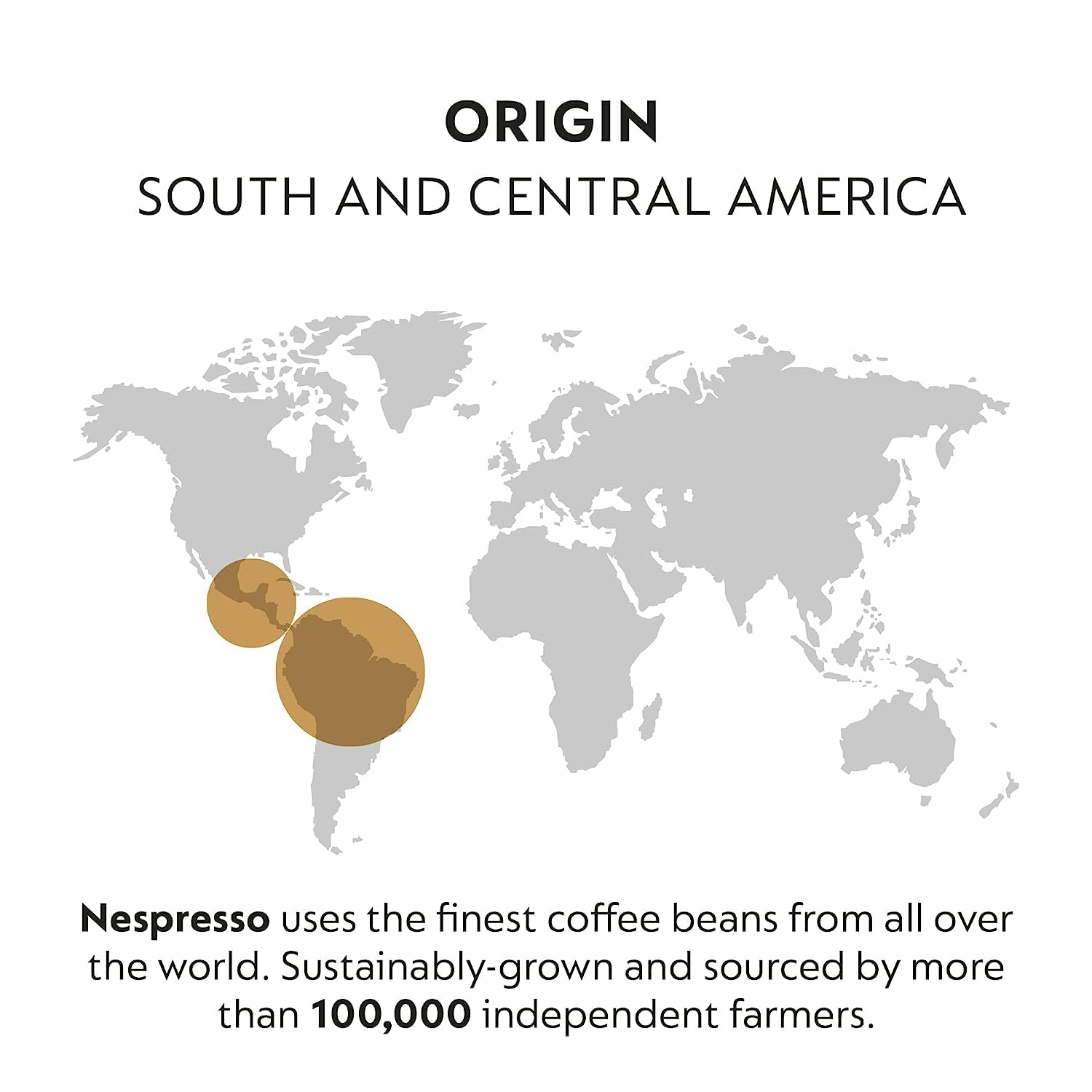 Nespresso crema en taza con color dorado que resalta cuerpo y suavidad cremosa