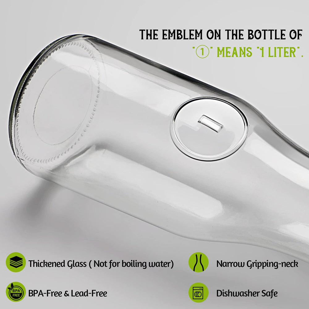 NETANY acrylic lid seated on carafe showing secure fit and spill protection benefit