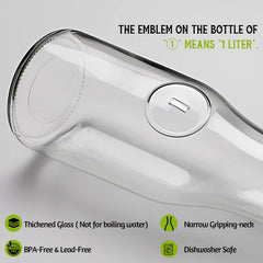 NETANY acrylic lid seated on carafe showing secure fit and spill protection benefit