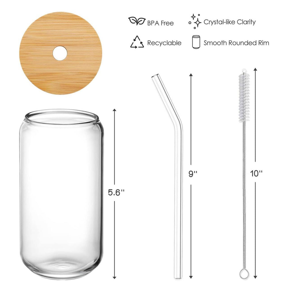 NETANY vaso en mano para mostrar tamaño real y capacidad 16 oz comparativa