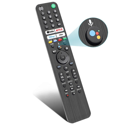 Nettech mando frontal compatible Sony Bravia mostrando diseño y fácil control
