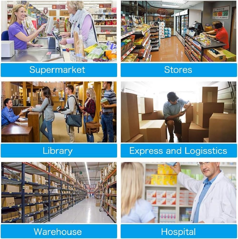 NETUM used at a retail counter scanning products for fast checkout efficiency