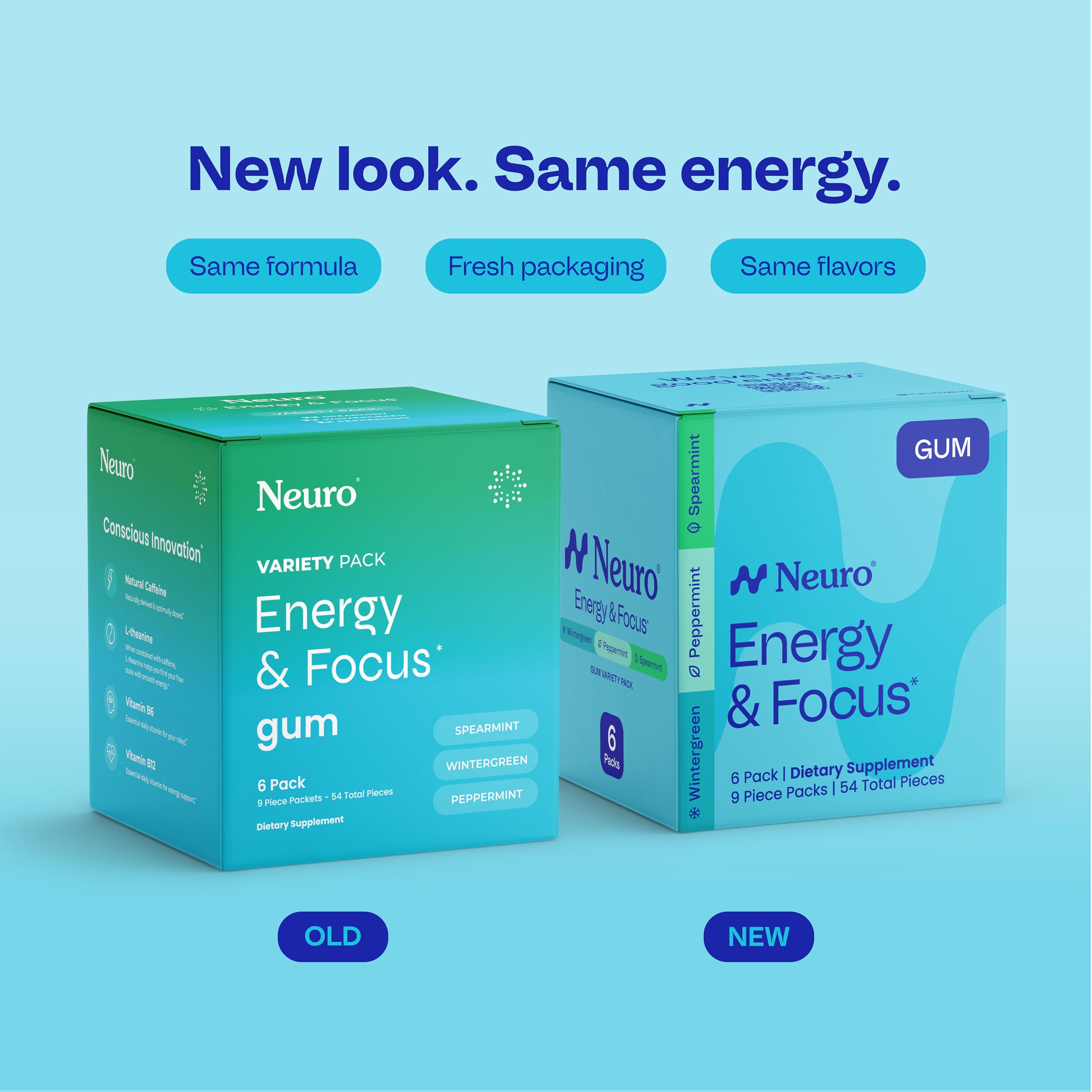 Neuro primer plano de textura del chicle que destaca su acabado sin azúcar