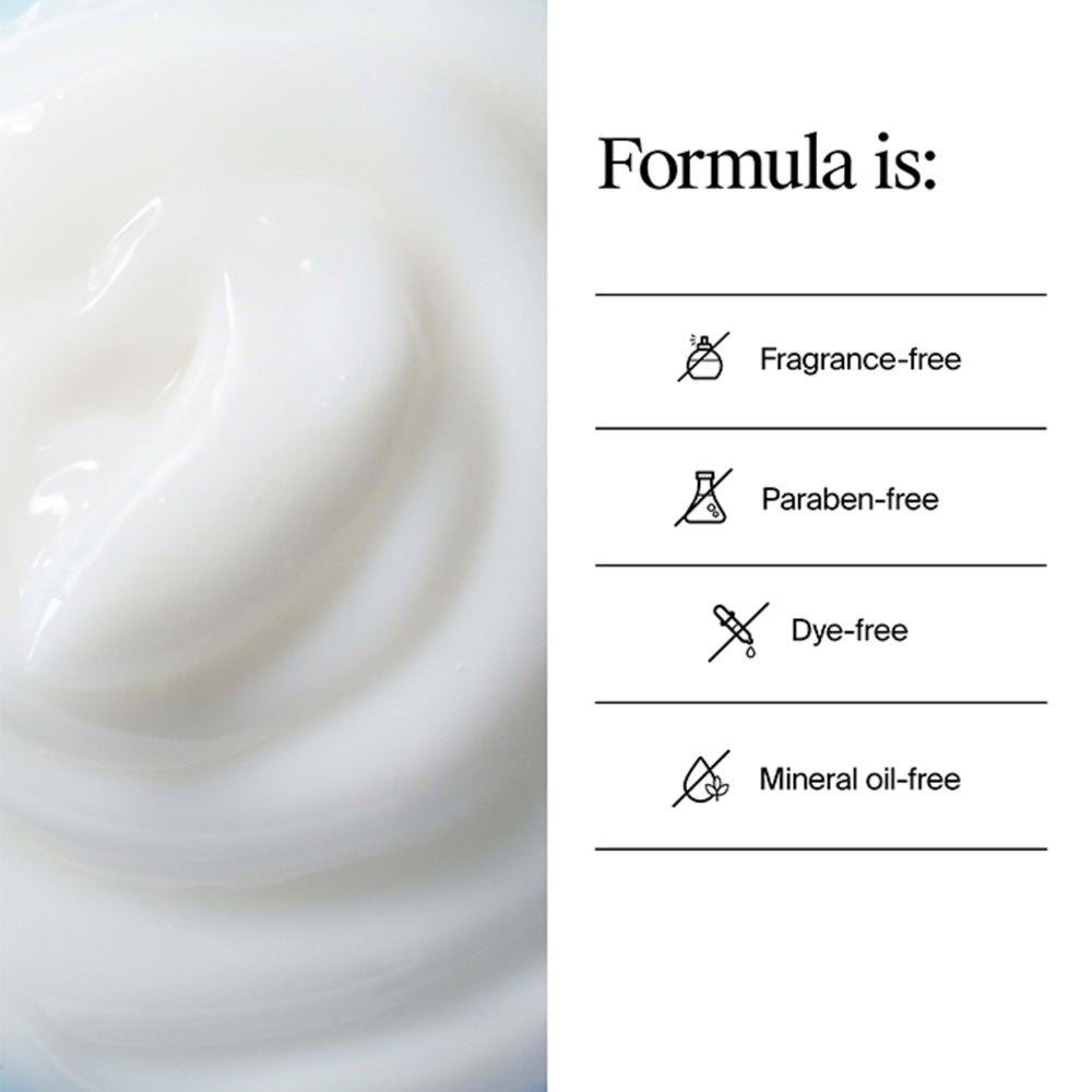 Neutrogena crema aplicada en mano demuestra absorción rápida y suavidad