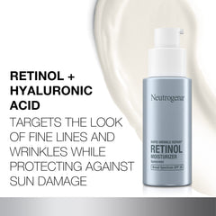 Neutrogena crema aplicada en mano demostrando absorción y suavidad