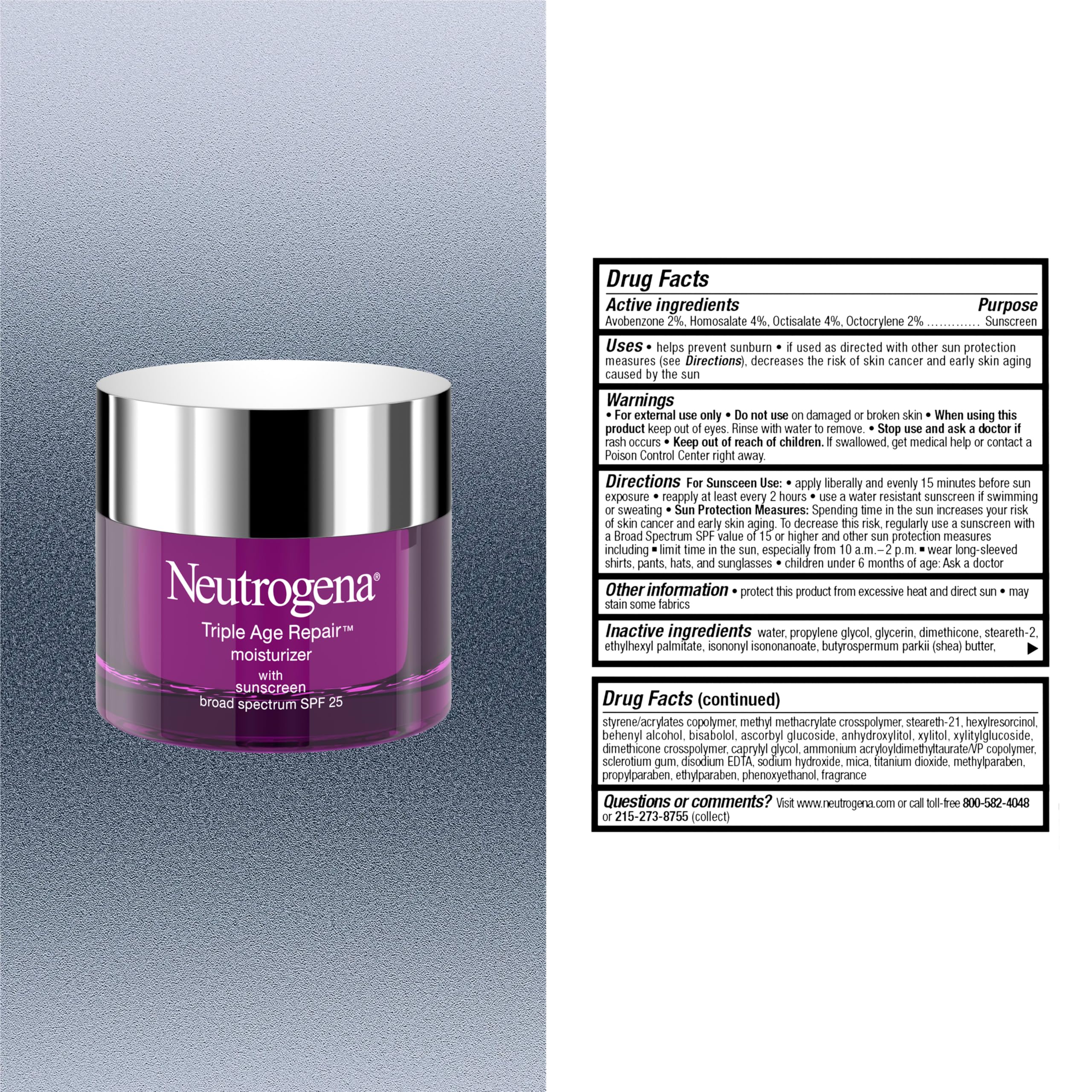 Neutrogena escena de rutina matutina indicando protección y nutrición