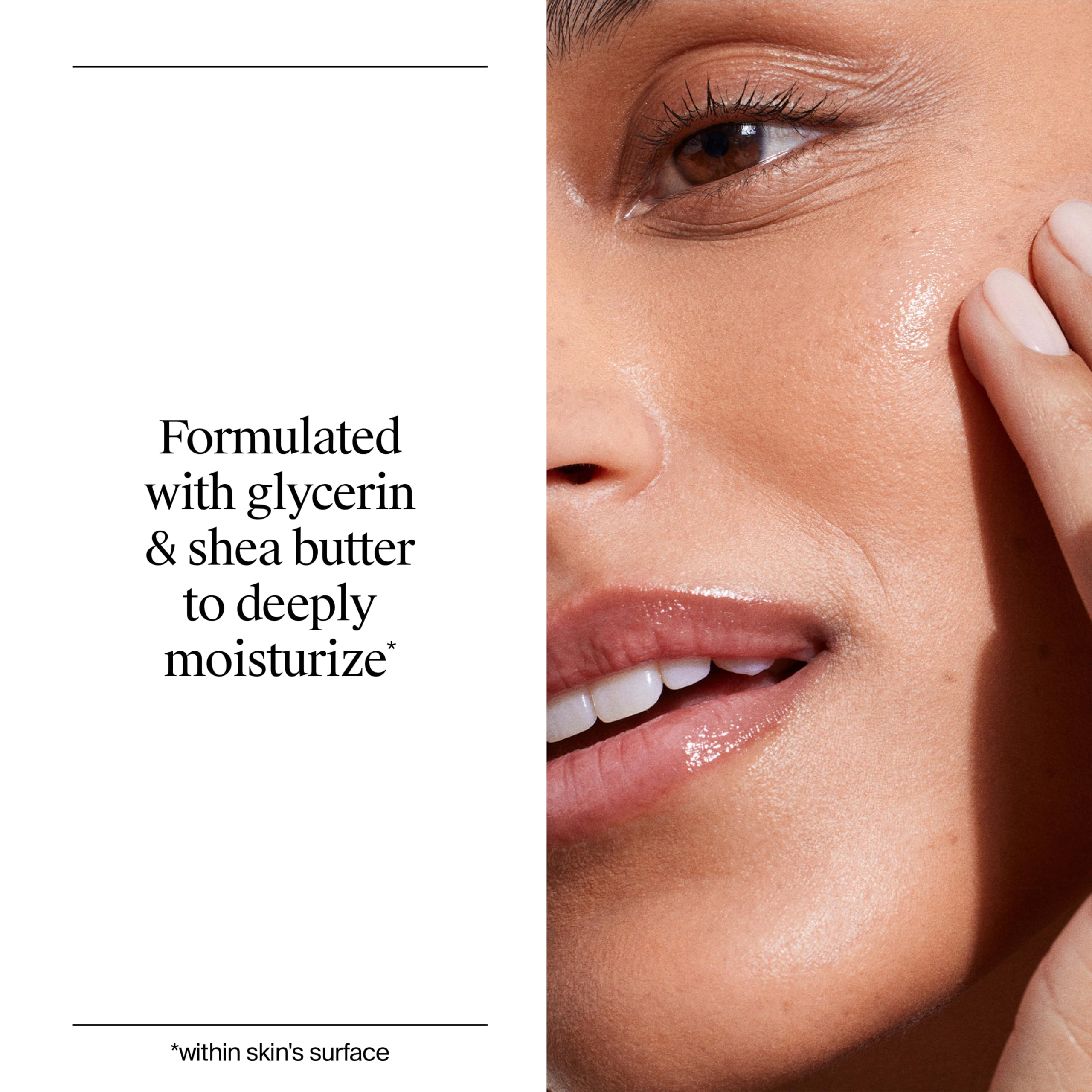Neutrogena etiqueta de ingredientes destacando Hexinol y vitamina C