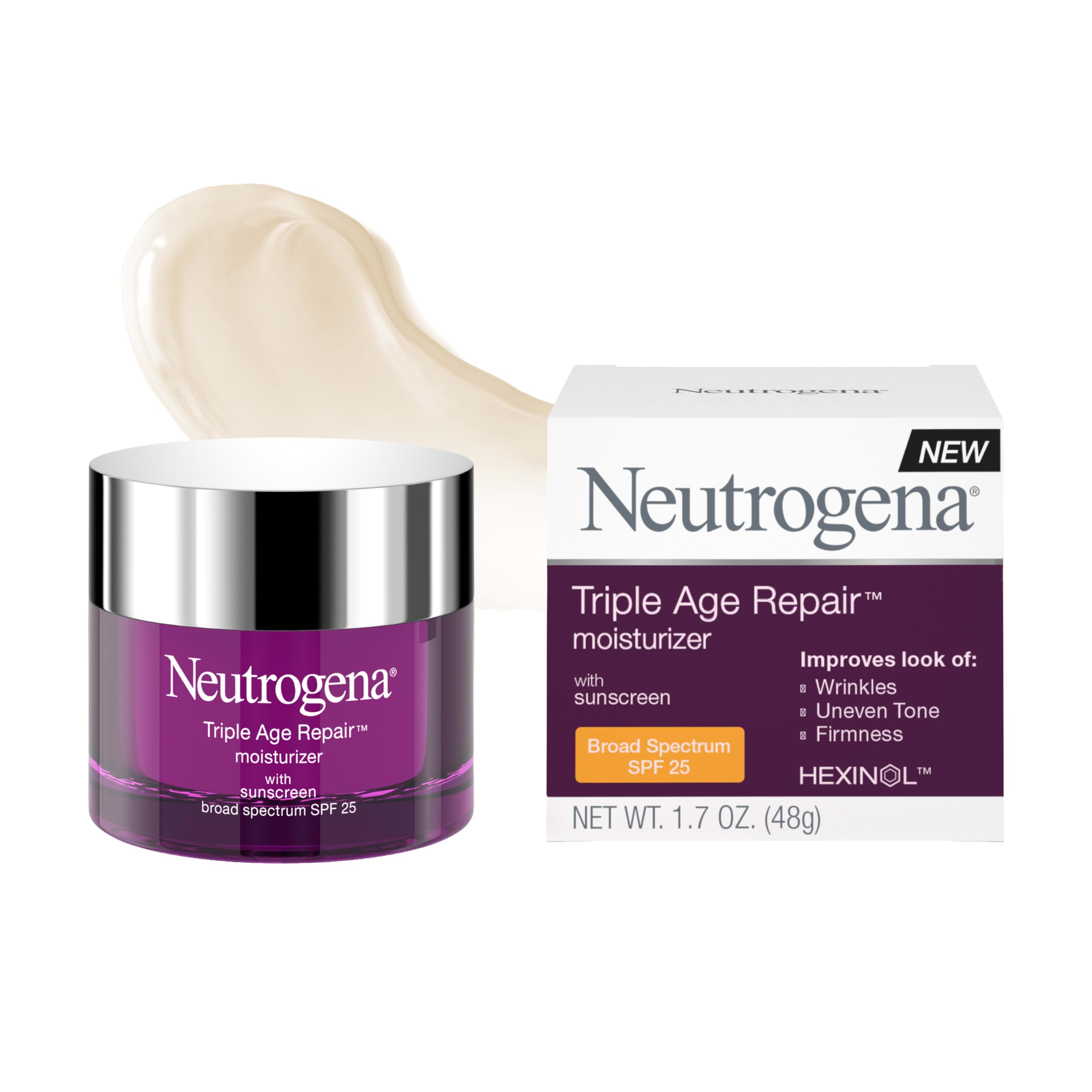 Neutrogena frente del empaque mostrando el envase y beneficios visibles