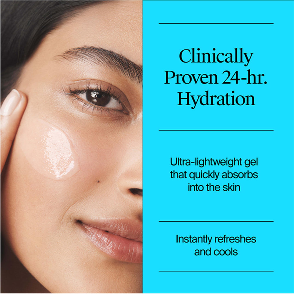Neutrogena limpiador Hydrating Gel muestra 0.5 oz, limpieza suave sin fragancia