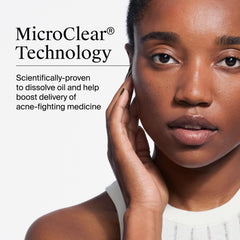 Neutrogena primer plano de la textura de la toallita para mejor exfoliación