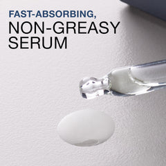 Neutrogena etiqueta con ingredientes clave y ventaja informativa