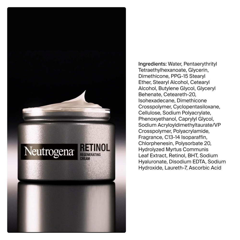Neutrogena uso en noche y día ilustrando integración en rutina de cuidado