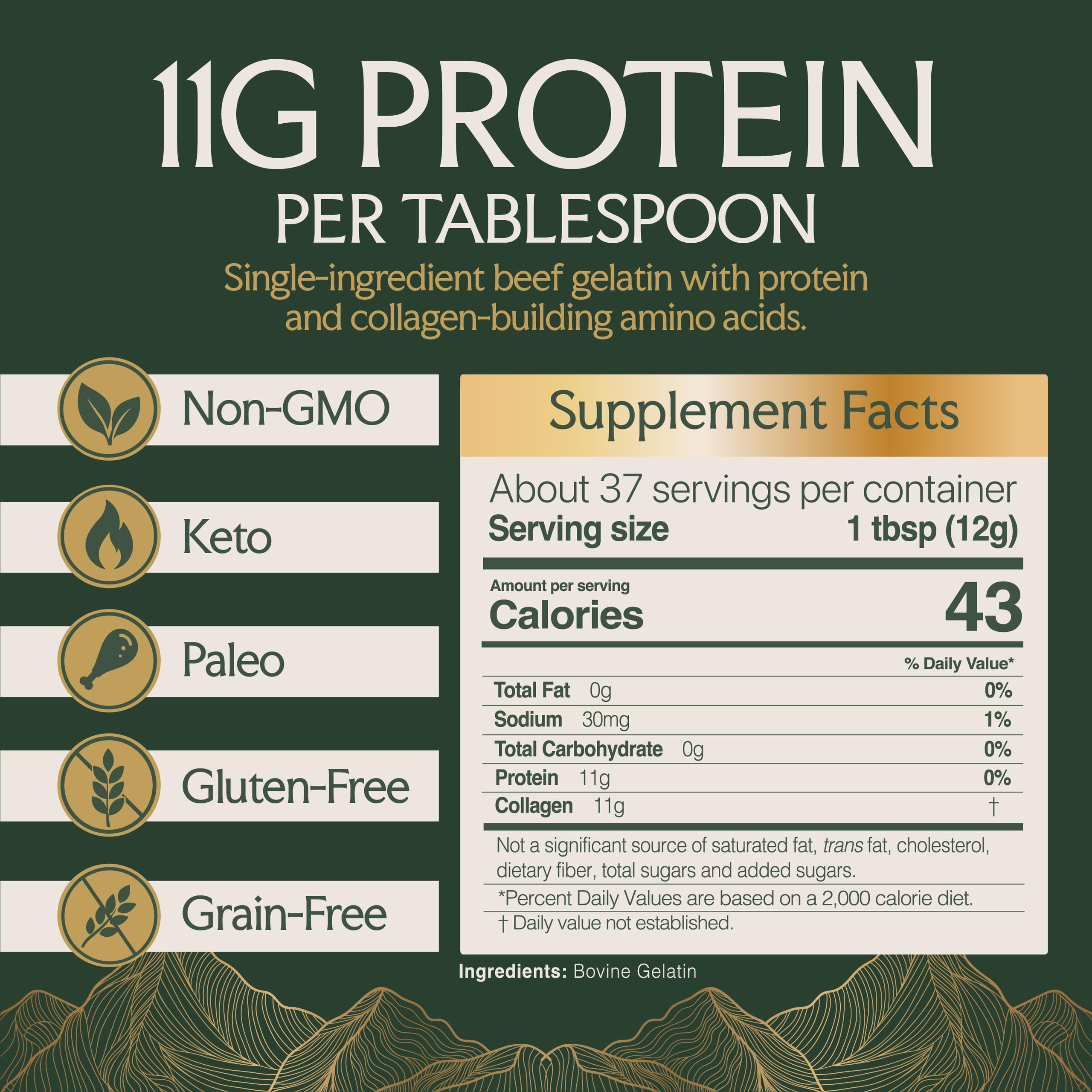 Neversink Naturals gelatina disolviéndose clara en líquido para recetas