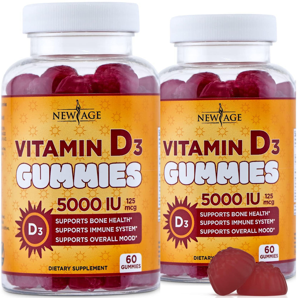 NEW AGE front packaging showing bottle and product name for clear identification