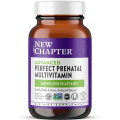 New Chapter envase frontal mostrando la marca y beneficios