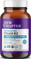 New Chapter bottle front packaging showing label and certifications for quick choice