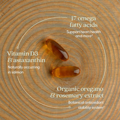New Chapter primer plano de cápsulas blandas, fácil de tragar y sin sabores artificiales