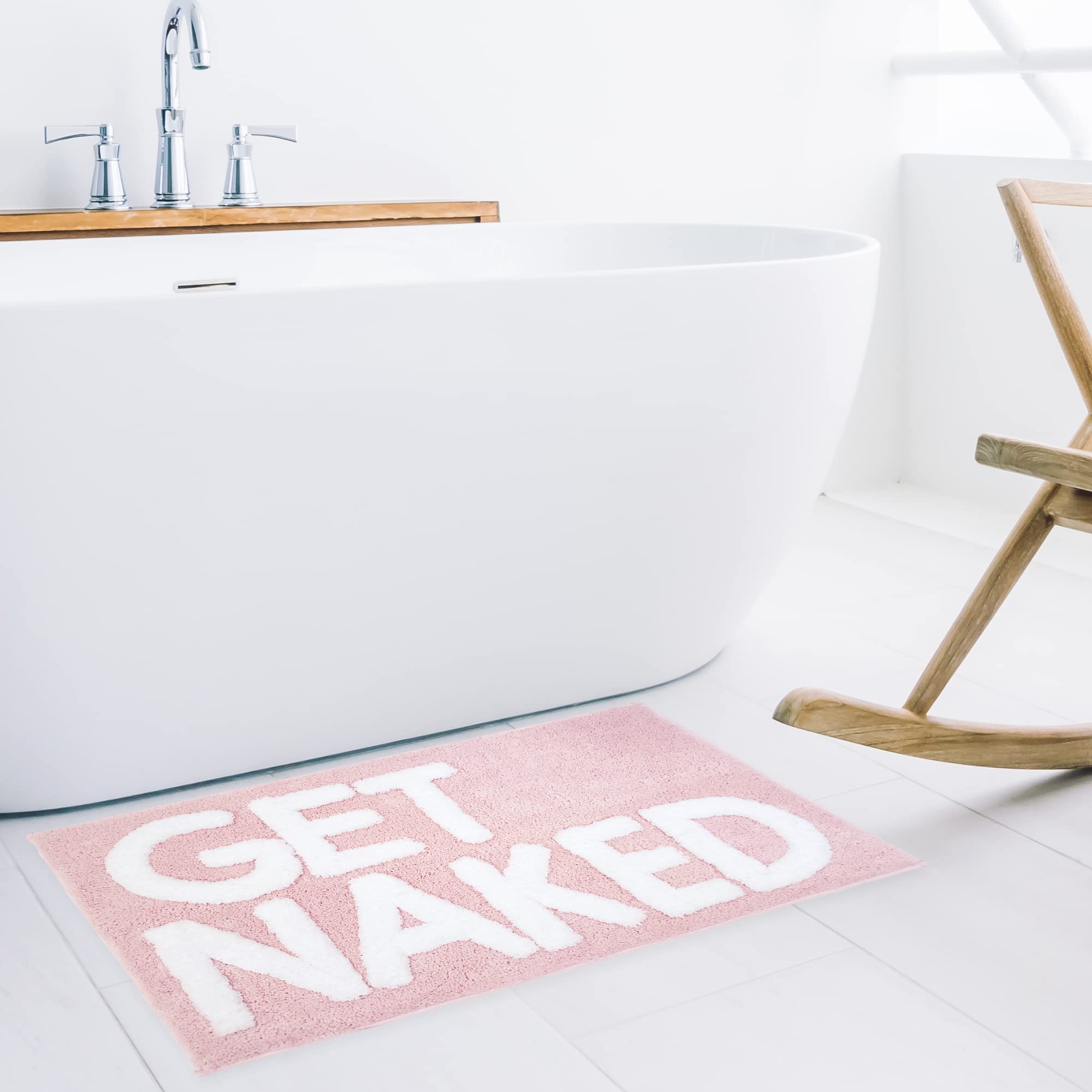 New Mungo en ambiente baño blush añadiendo estilo visual
