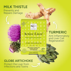 NEW NORDIC milk thistle artichoke and turmeric ingredients displayed for transparency