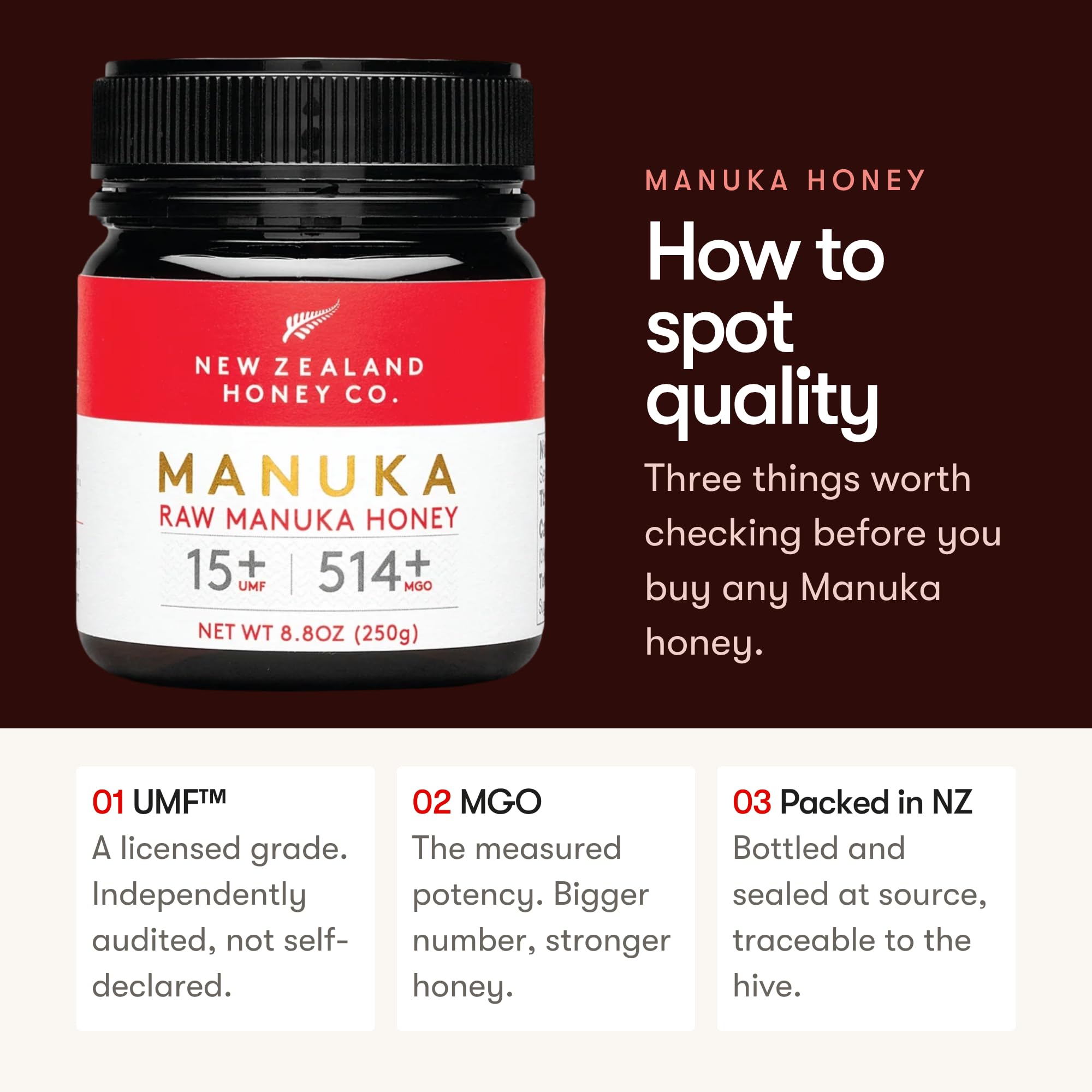 New Zealand Honey Co aplicación como mascarilla facial nutritiva casera