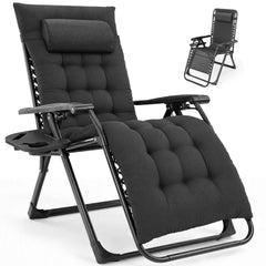 NEWBULIG front view open chair showing sturdy frame and inviting recline