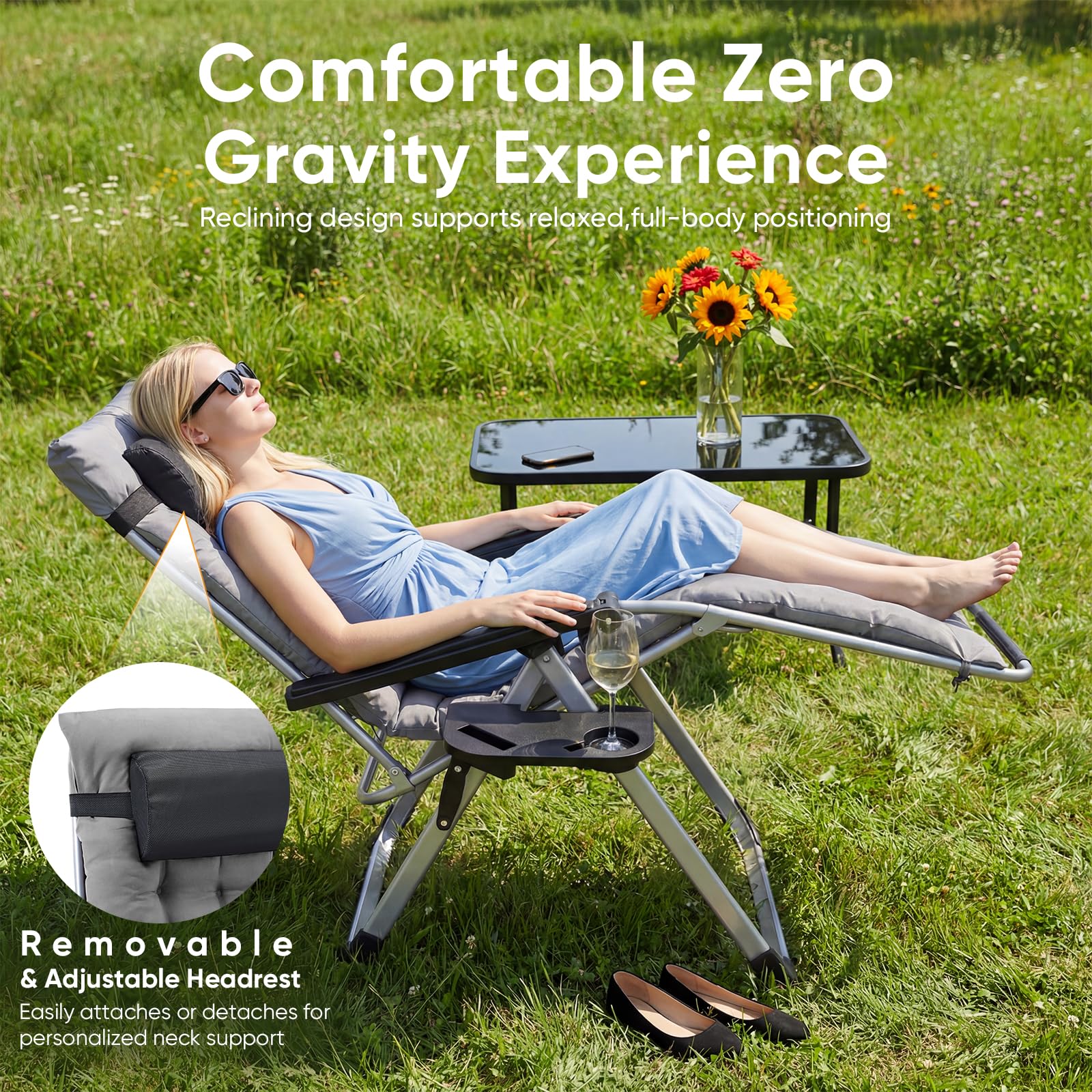 NEWBULIG reposacabezas ajustable que mejora el soporte y confort cervical