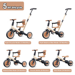 newyoo TR007 handlebar and push-handle detail showing parental steering control