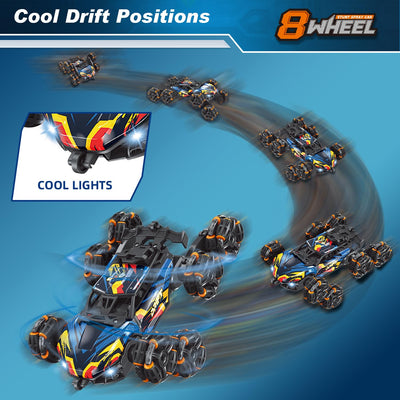 NEXBOX rear exhaust and LED lights for immersive play effects