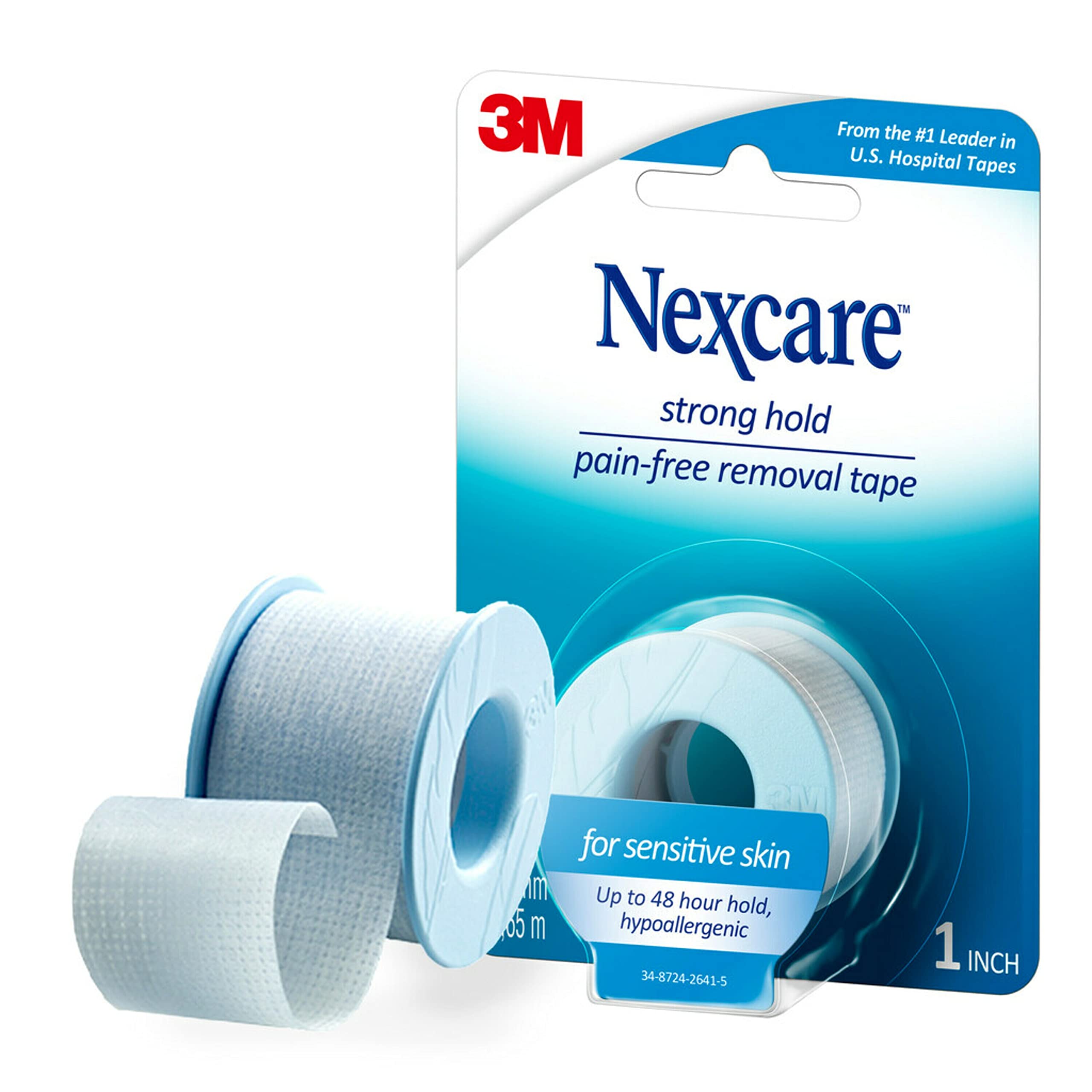 Nexcare presentación en mesa con accesorios médicos para ambiente doméstico o clínico