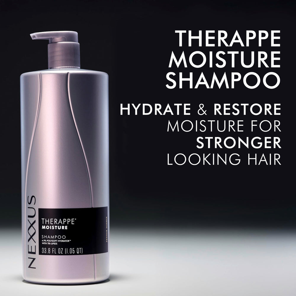 Nexxus pack Therappe y Humectress mostrando sistema completo de hidratación