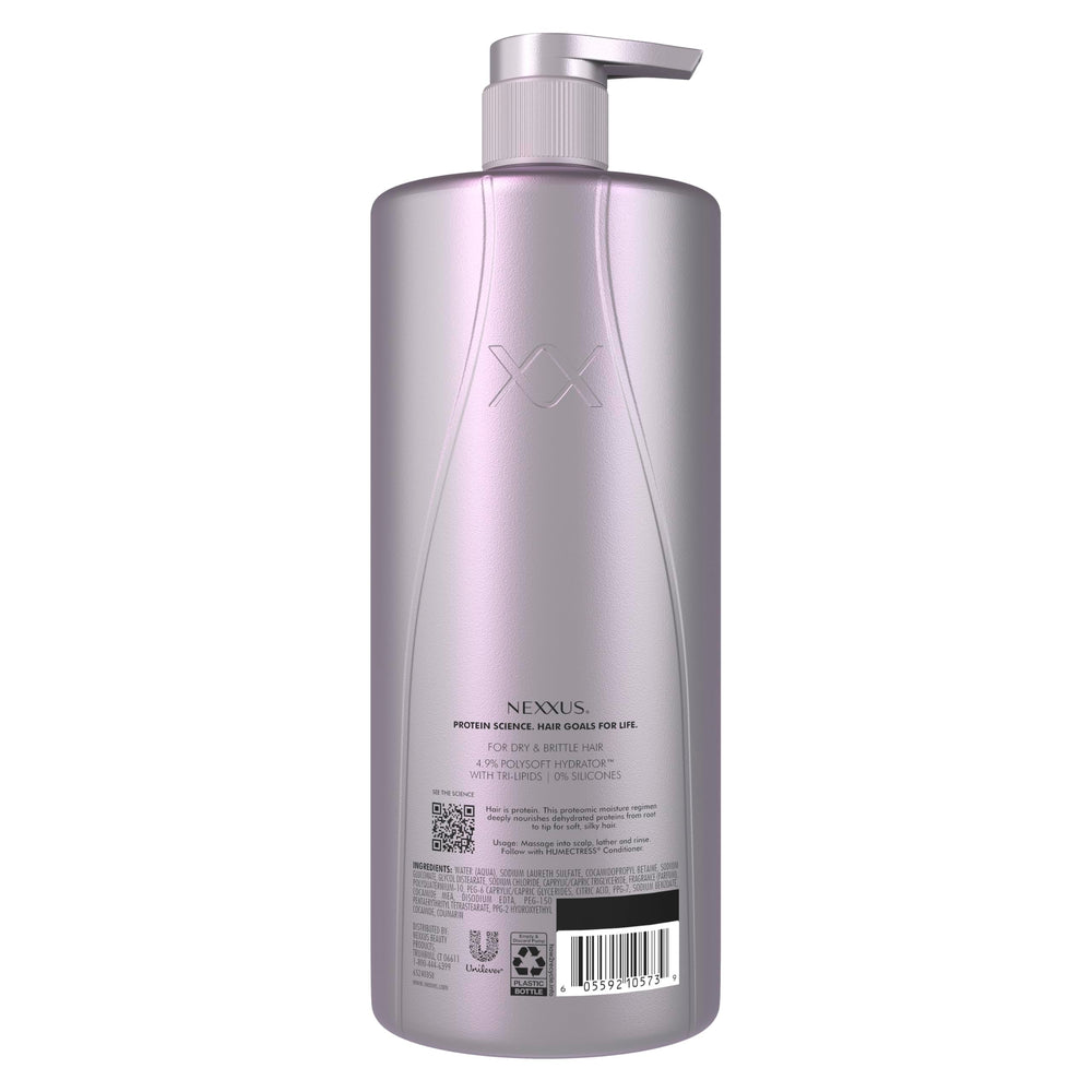 Nexxus textura del champú gel cremoso hidratante para aplicación suave