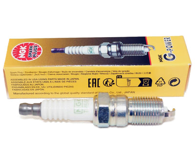 NGK G-Power 3186 etiqueta de caja mostrando modelo y beneficios claros
