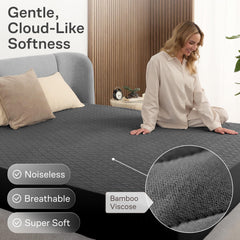 Niagara Sleep Solution protector ajustado a colchón alto, faldón profundo cómodo