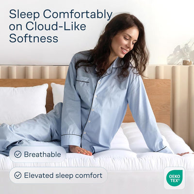 Niagara Sleep Solution detalle de esquina elástica que asegura el topper