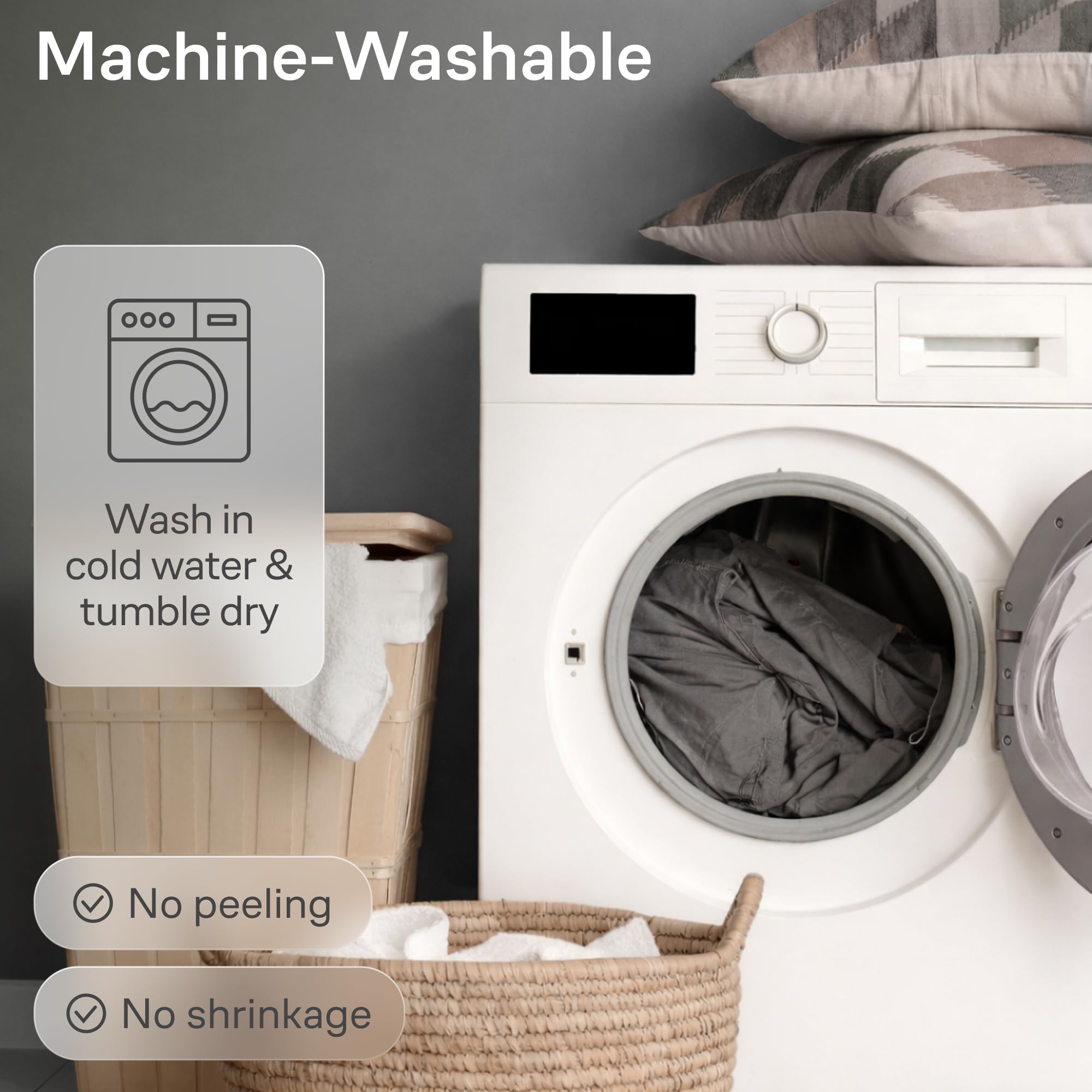 Niagara Sleep Solution protector en dormitorio moderno, aspecto estético y práctico