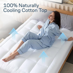 Niagara Sleep Solution primer plano de la textura de algodón fresca y suave