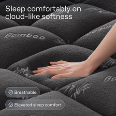 Niagara Sleep Solution close-up fabric texture, highlights bamboo-derived softness and breathability