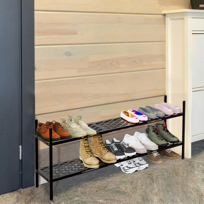 Nijoam in a closet lifestyle scene improving entryway organization
