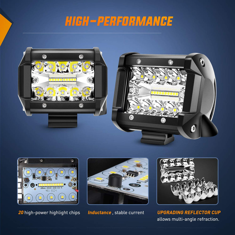 Nilight side profile highlighting aluminum heat sink and cooling benefit