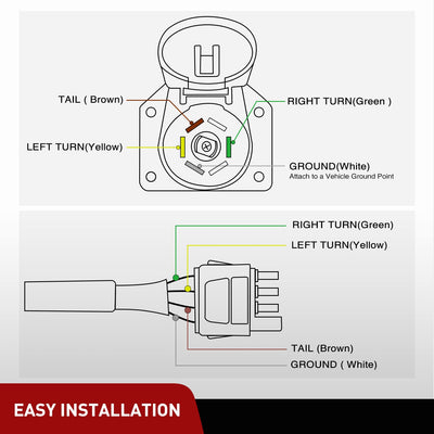 Nilight soporte de montaje con tornillos asegurando el adaptador