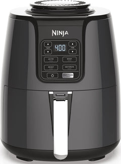 Ninja AF101 front view showing controls and compact countertop benefit