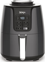 Ninja AF101 front view showing controls and compact countertop benefit