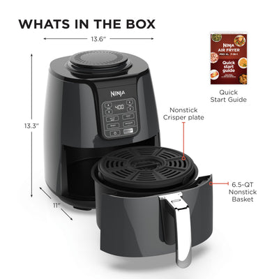 Ninja AF101 box and 20 recipe booklet included to inspire new dishes