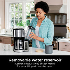 Ninja CE251 60-oz removable reservoir filled for easy refill and less splashing