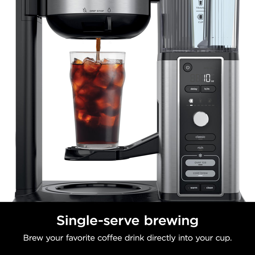 Ninja CM371 permanent filter with Ninja Smart Scoop for reusable eco-friendly brewing