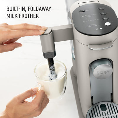 Ninja PB051ST brew basket and permanent filter displayed for reusable brewing and waste reduction