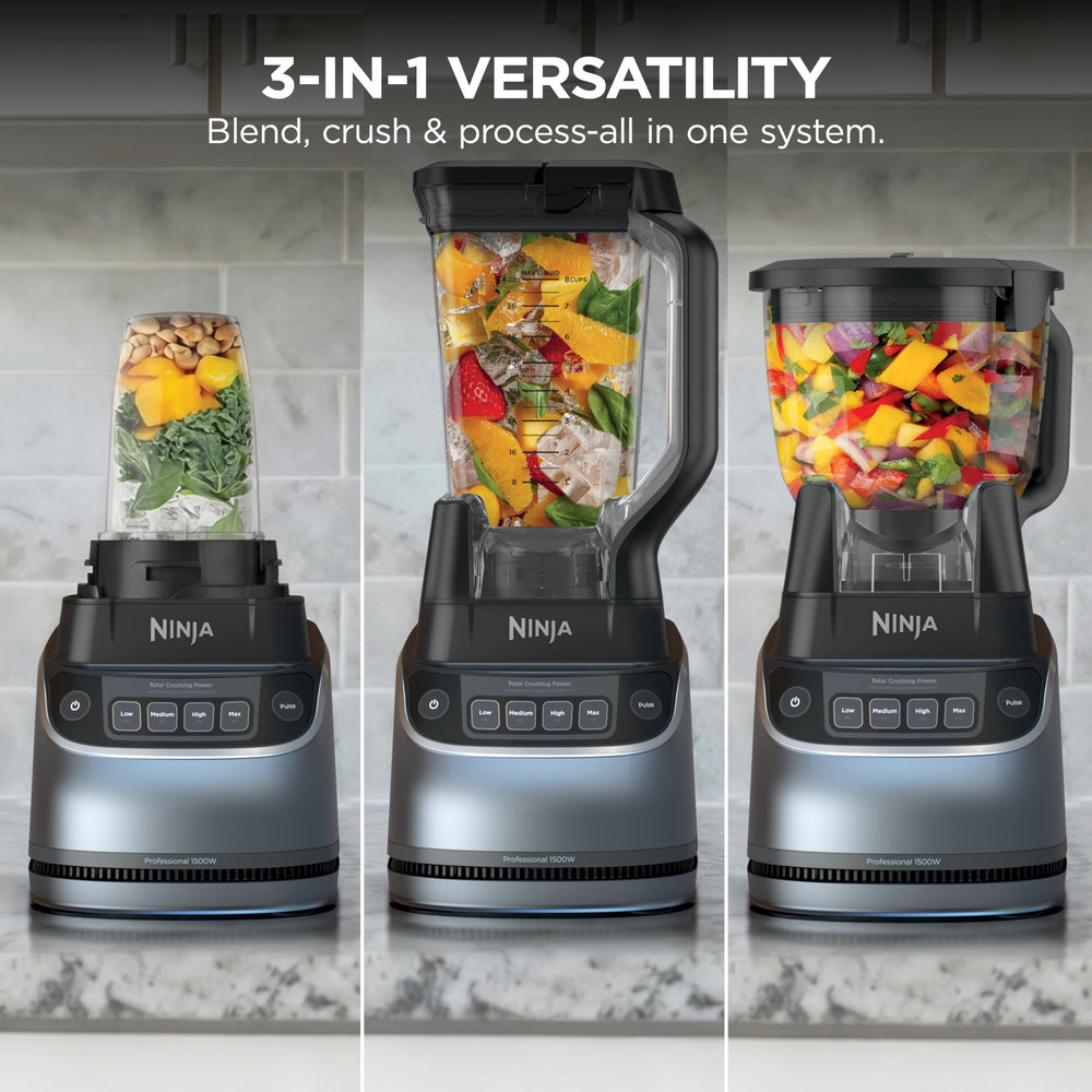 Ninja UltraCrush Pro single-serve cup with spout lid, convenient for on-the-go drinks