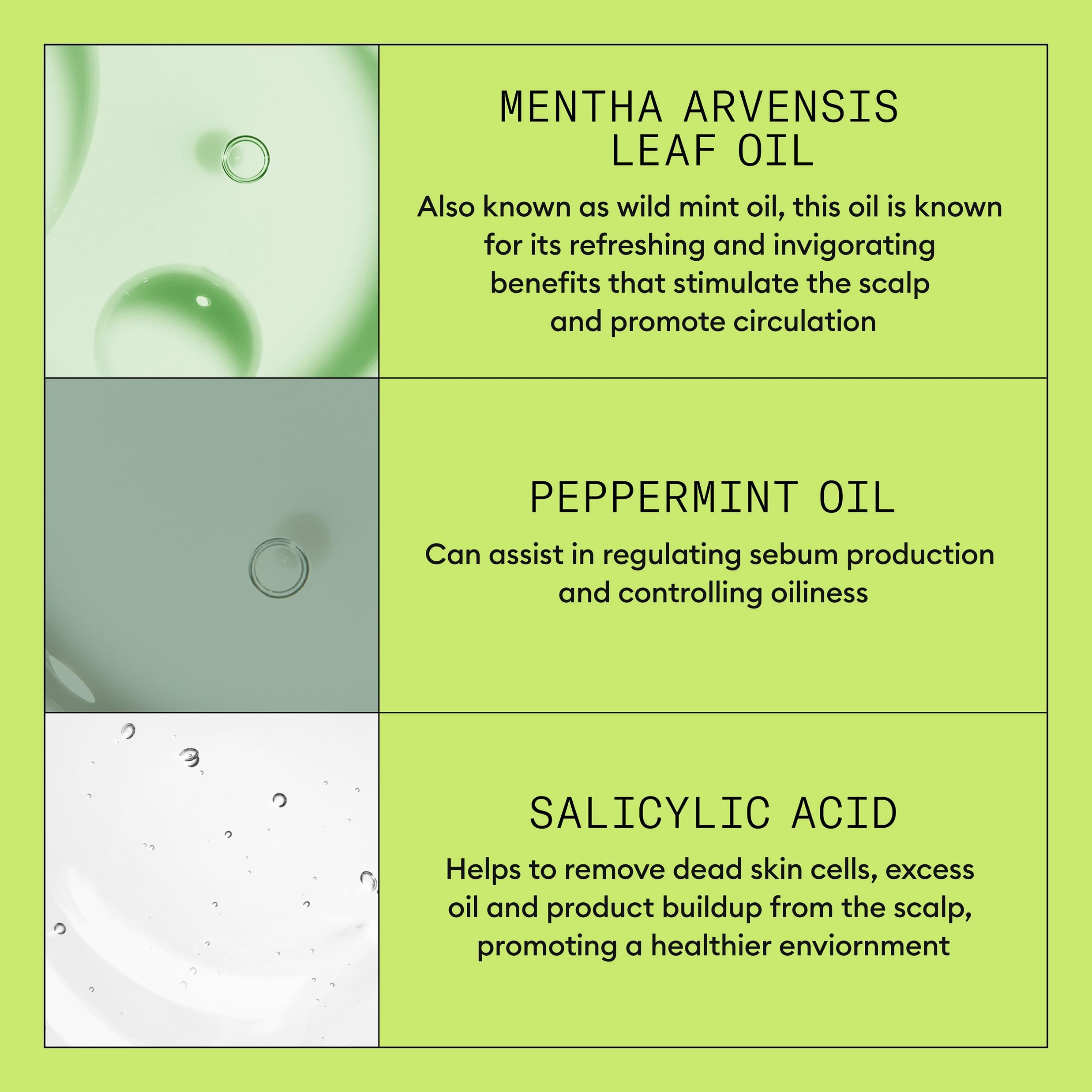 Nioxin ingredientes botánicos en primer plano que nutren el cuero cabelludo