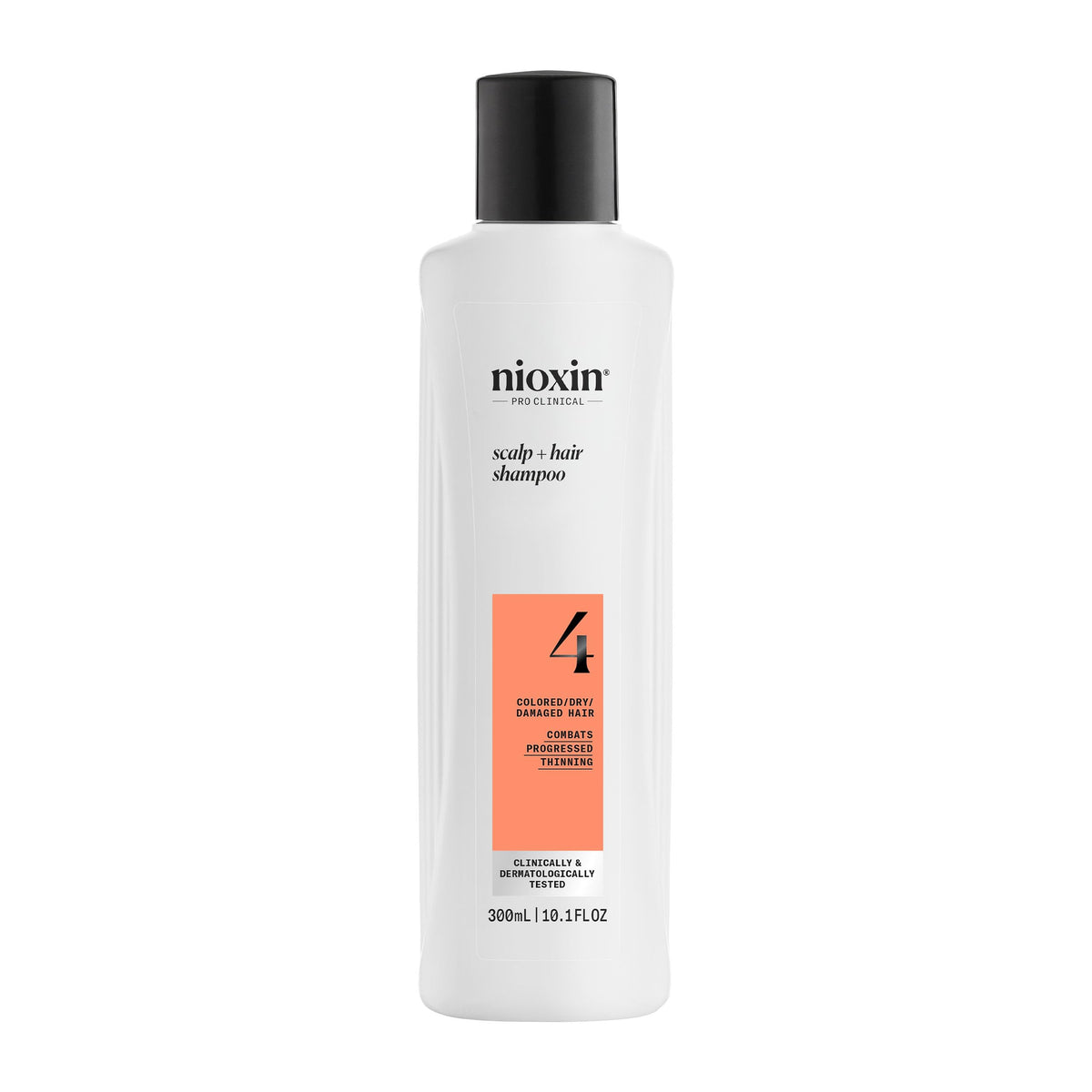 Nioxin envase frontal mostrando producto profesional y confianza