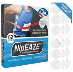 NipEaze frontal del empaque mostrando cantidad y marca, protección prolongada